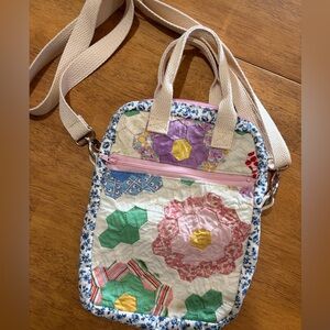 Repurposed vintage quilt Bible/book Carrying Case